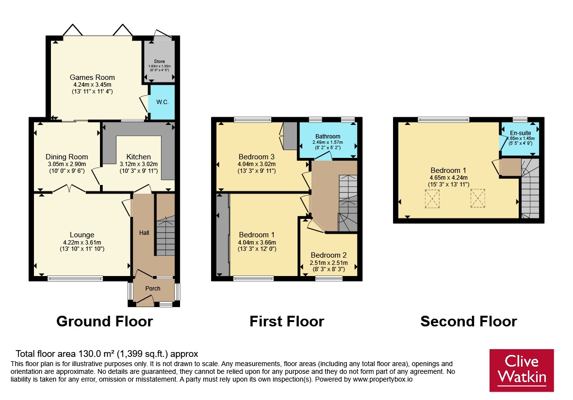 15, Abbots Way, Wirral floorplan