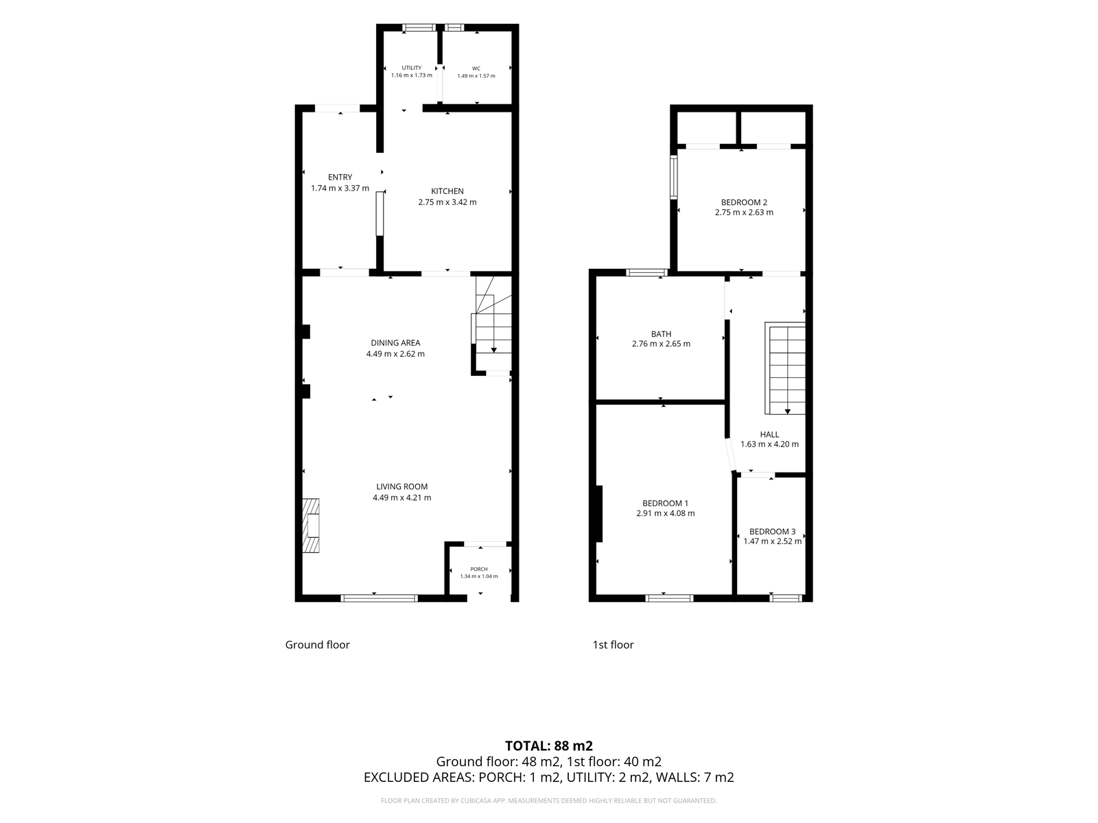 25, Greenfield Place, Pontypool floorplan