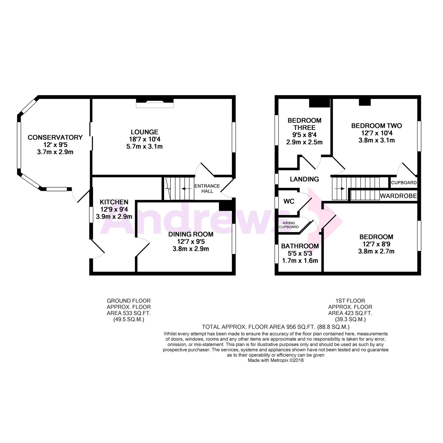 3 Bedrooms Terraced house for sale in Lark Rise, Crawley RH11