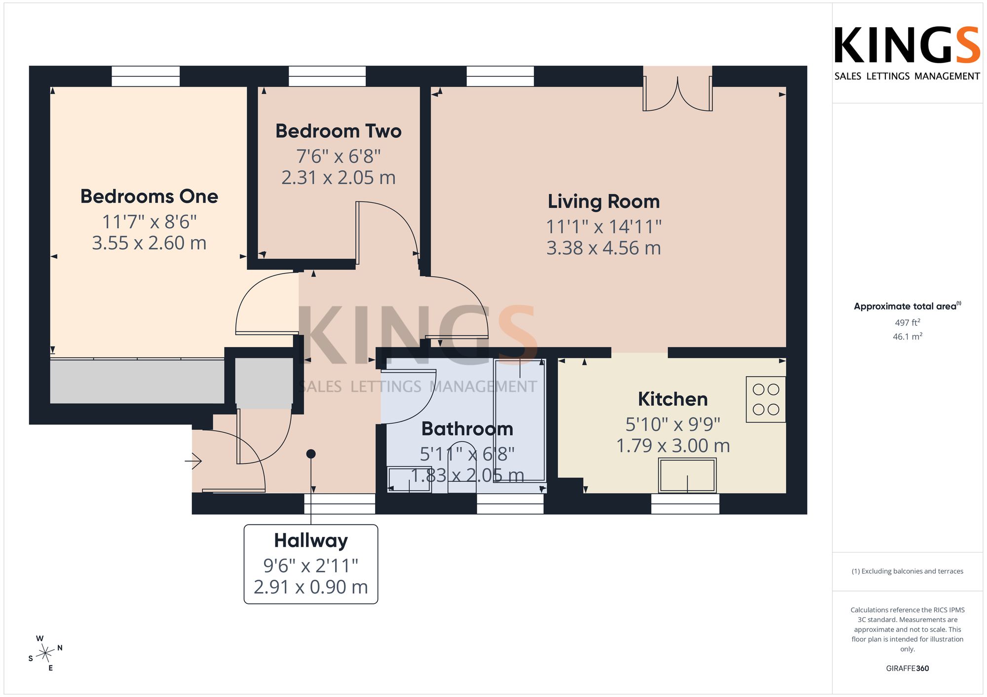 31 Walsingham Close, Hatfield floorplan