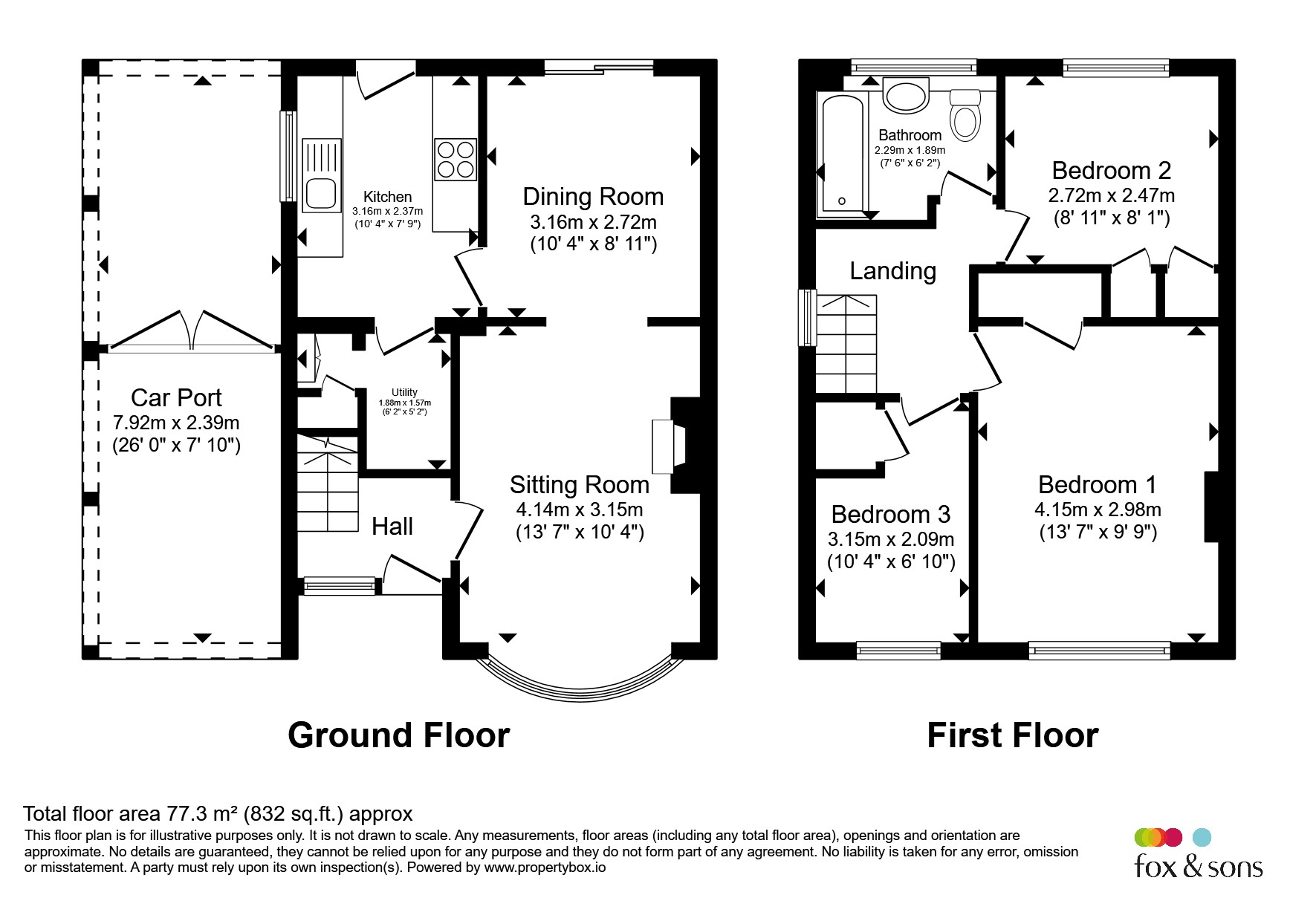 5, Bala Crescent, Bognor Regis floorplan