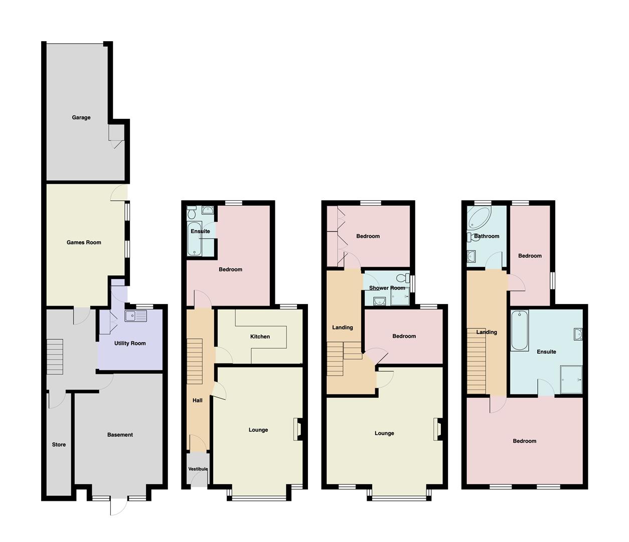 95, Sandylands Promenade, Morecambe floorplan