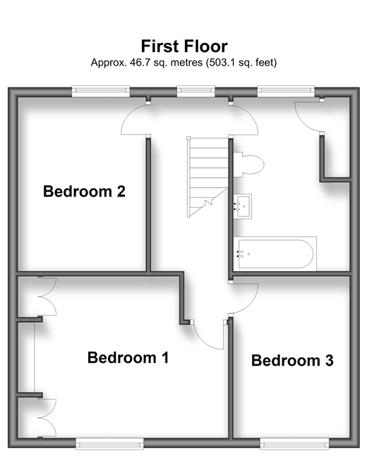 Upper Denmark Road, Ashford floorplan