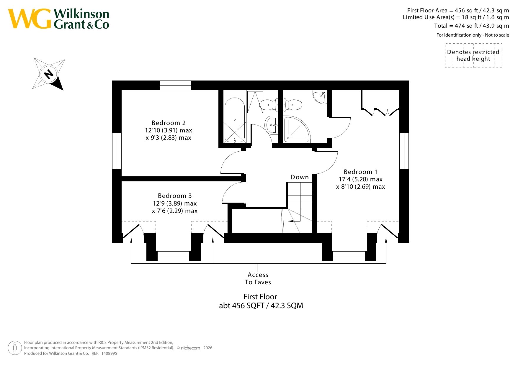 6, Van Buren Place, Exeter floorplan