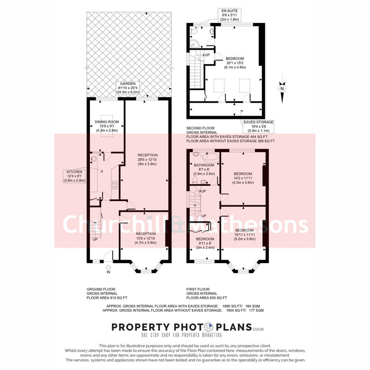 52, Bowes Road, London floorplan