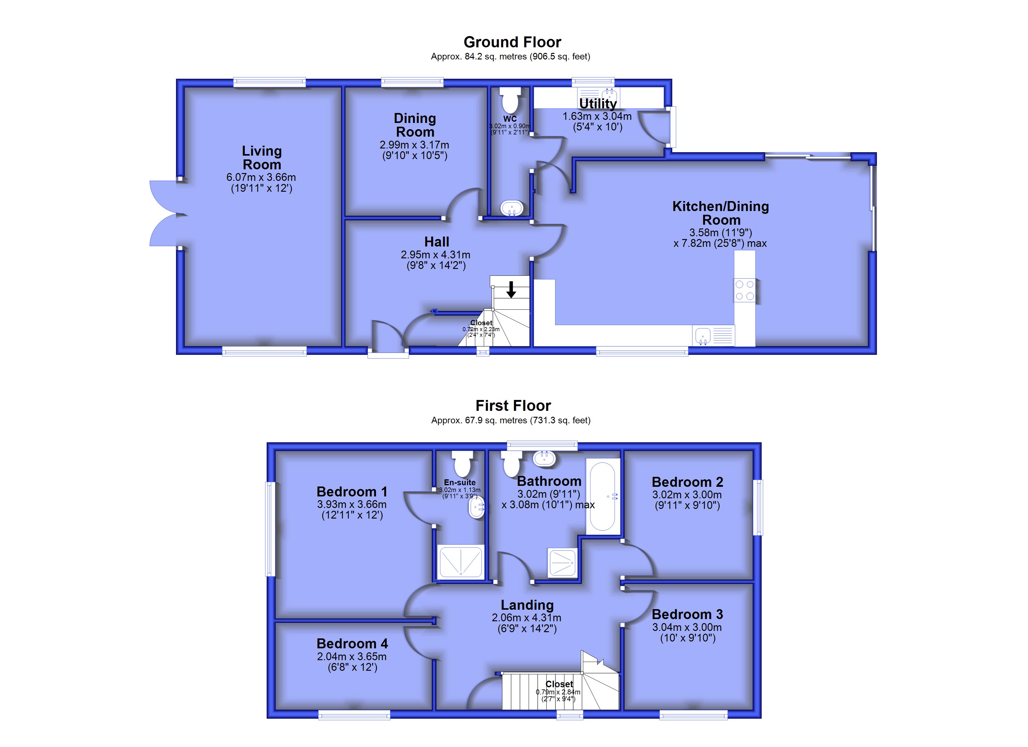 20, Delph Mount, Blackburn floorplan