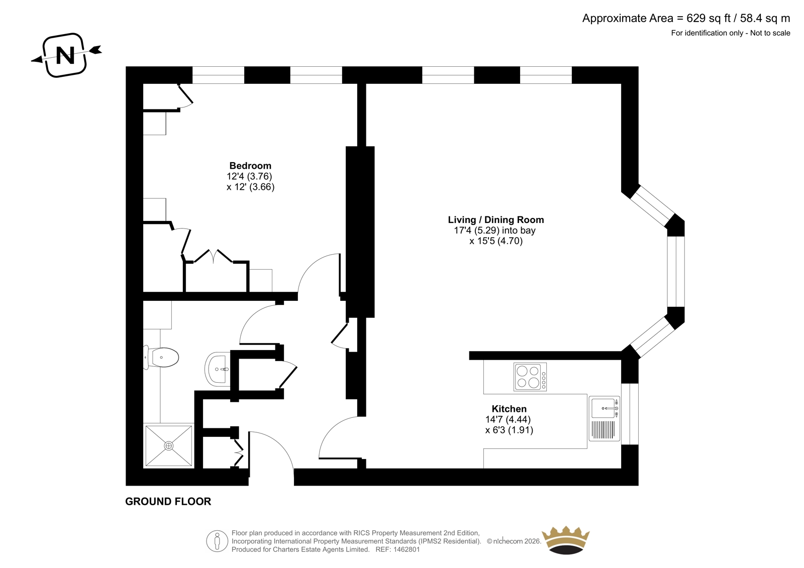 Flat 17, The Berkeley, 34, South Parade, Hampshire floorplan