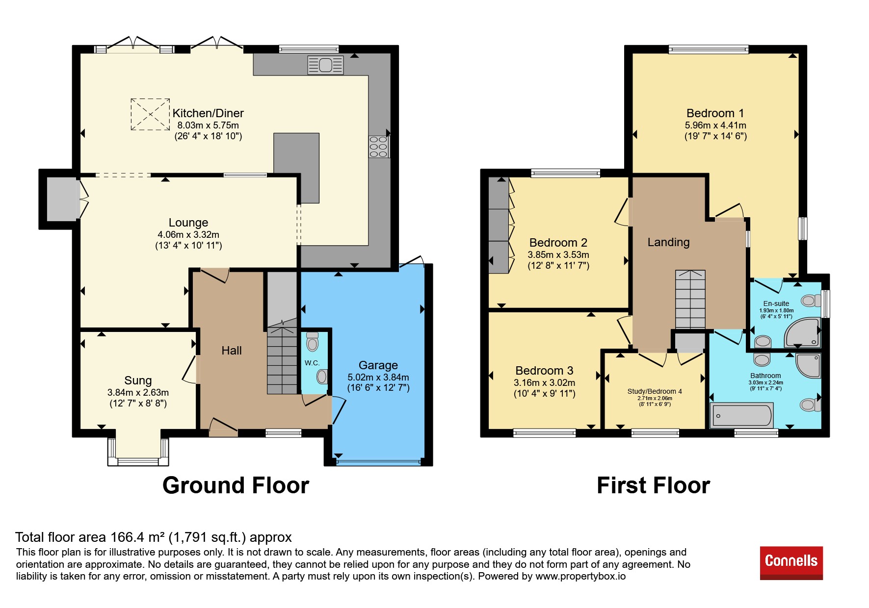 80, Nutcroft, Knebworth floorplan