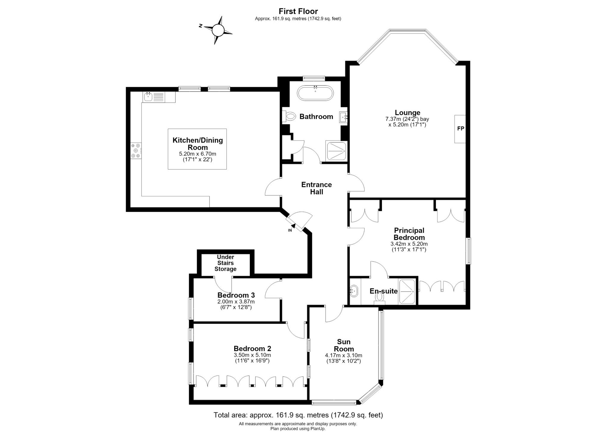 Flat 2, Strayview, Harrogate floorplan