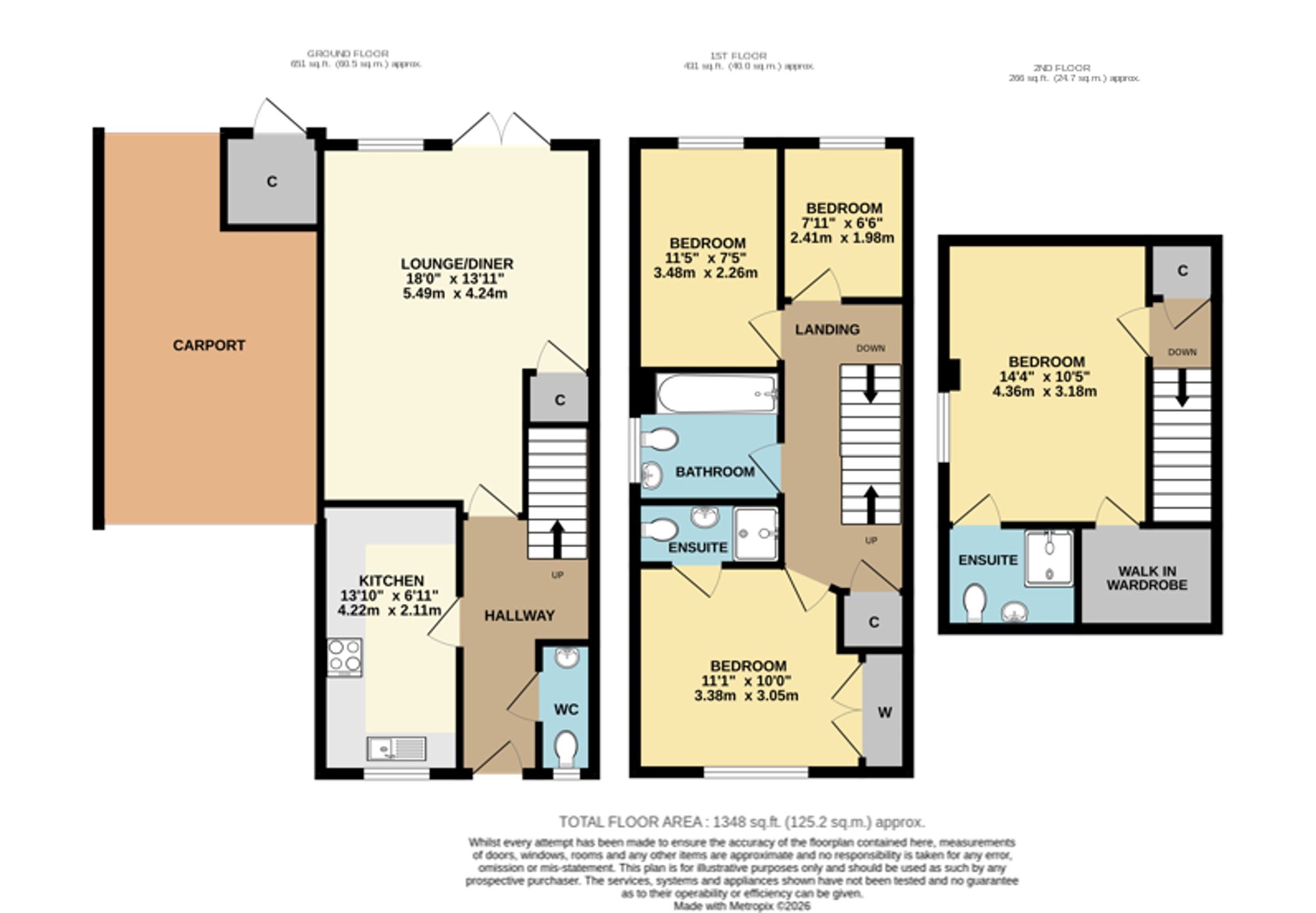 63 Hindmarch Crescent, Southampton floorplan