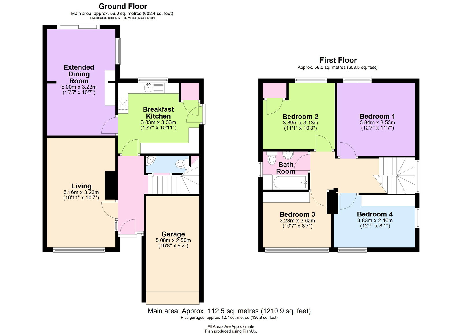 44, Bellencroft Gardens, Merryhill, Wolverhampton floorplan