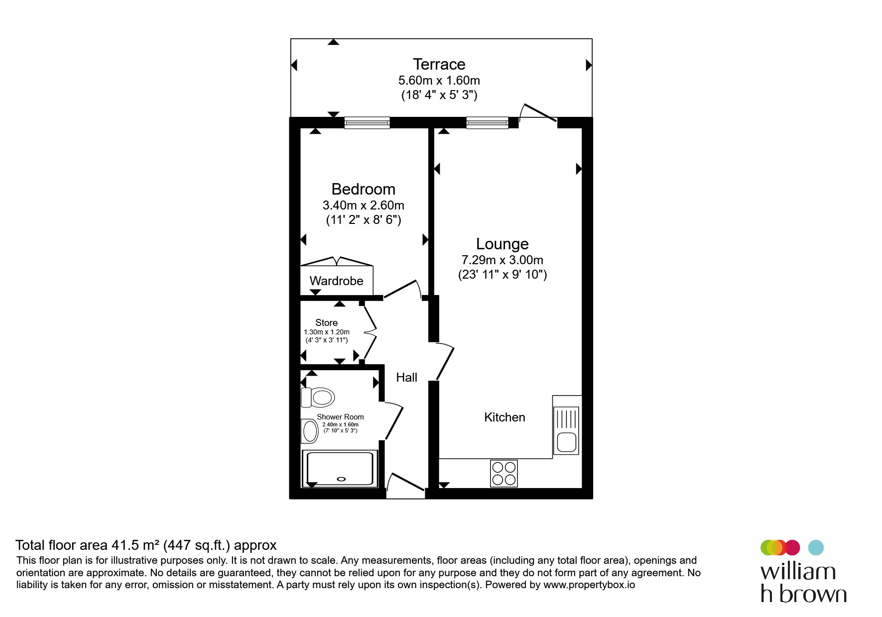 Flat 10, Mercury House, Broadwater Road, Welwyn Garden City floorplan