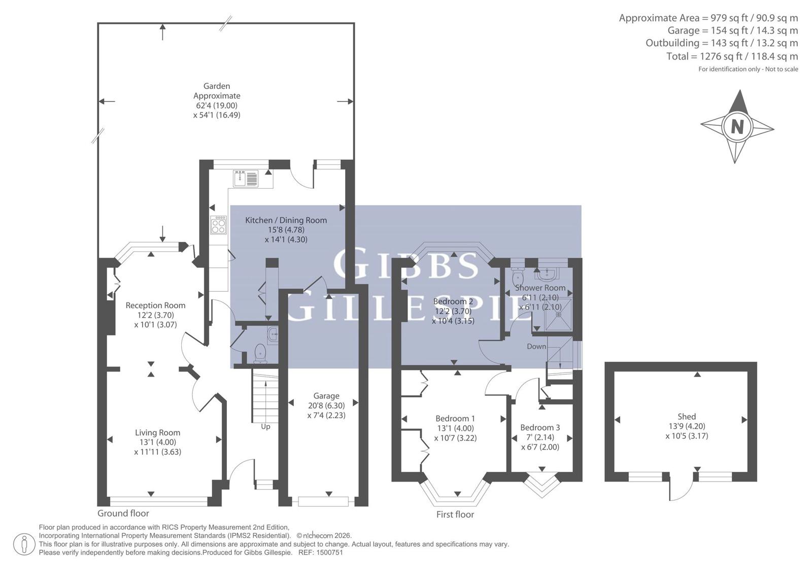 39, Woodlands Road, Harrow floorplan