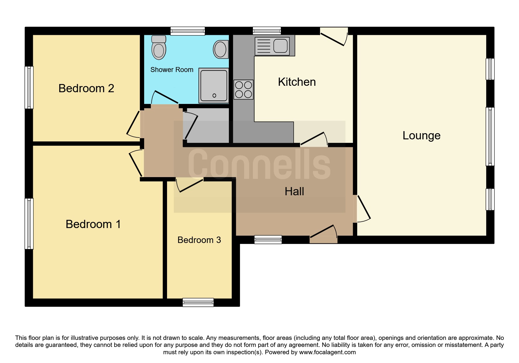 171, Bilford Road, Worcester floorplan