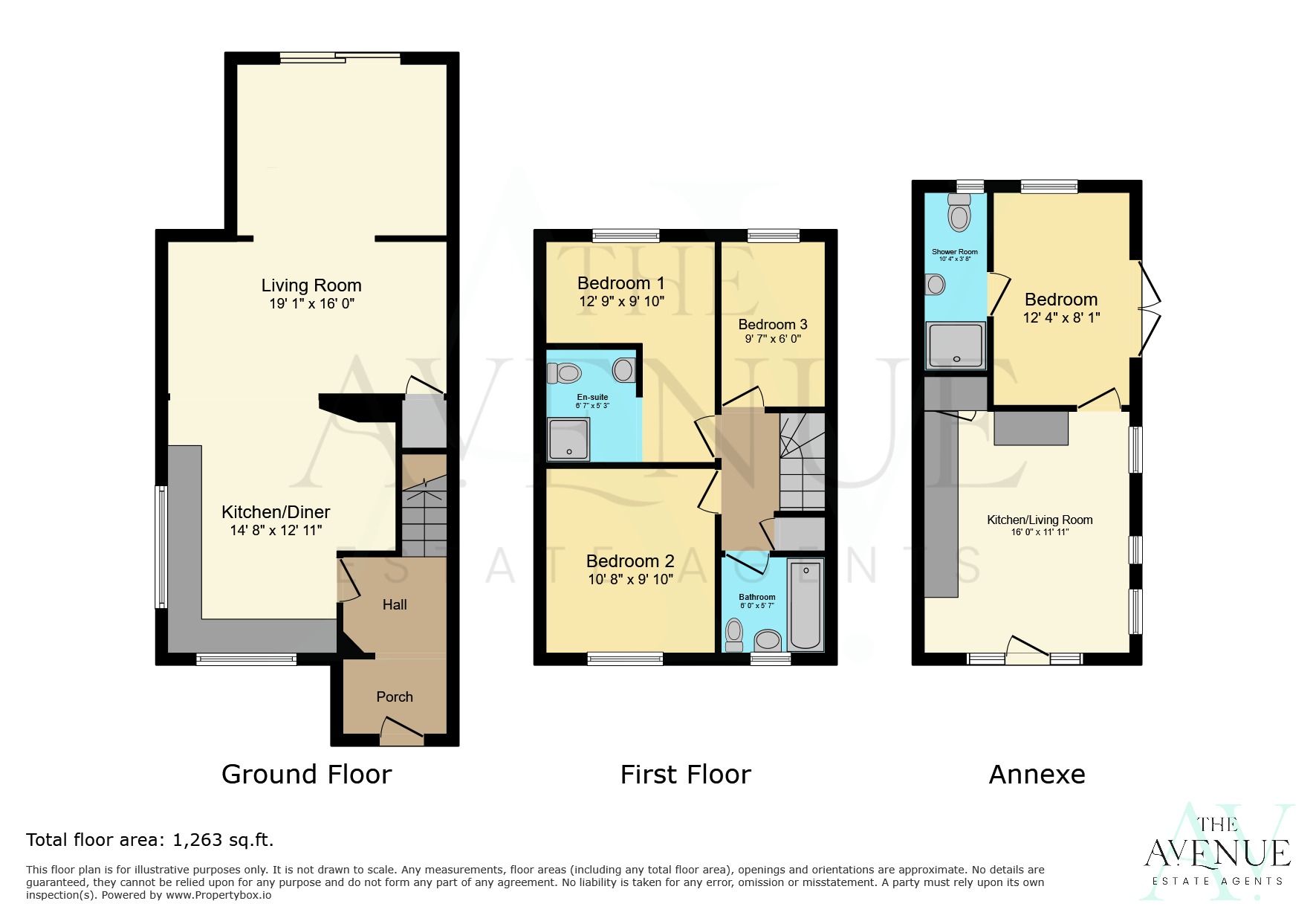 16 Princes Drive, Codsall, Staffordshire floorplan