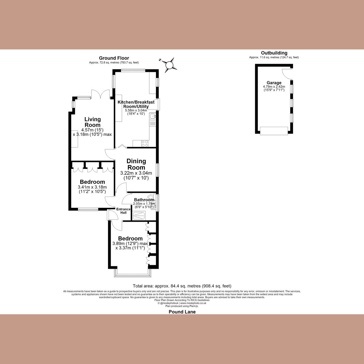 Pound Lane, Basildon floorplan