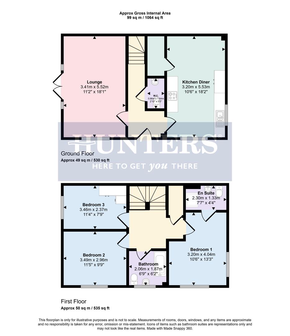 3, Holt Way, Leicester floorplan