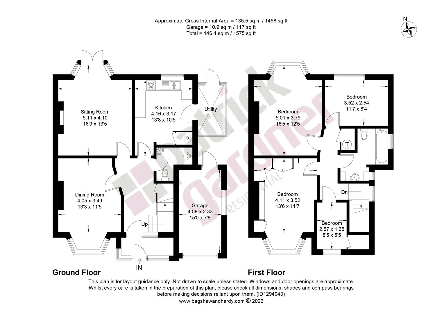 7, Chaffers Mead, Ashtead floorplan