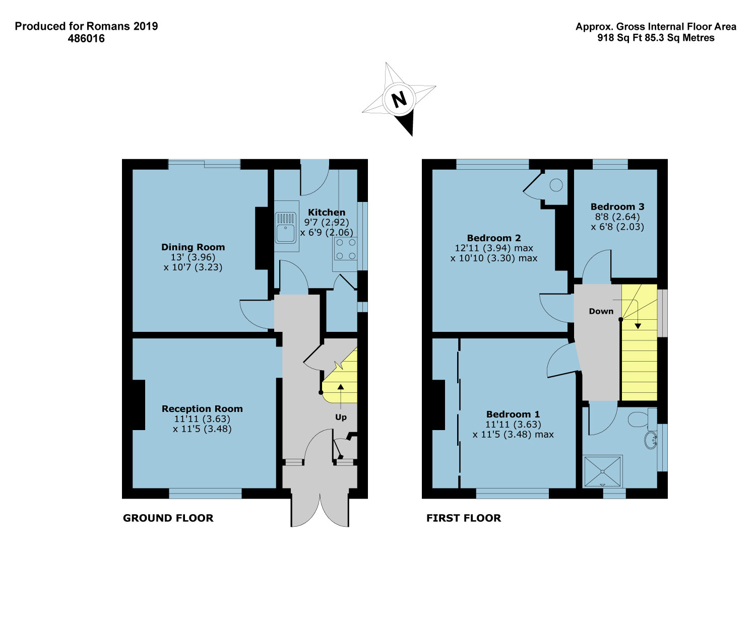 3 Bedrooms Semi-detached house for sale in Horton Road, Datchet, Slough SL3