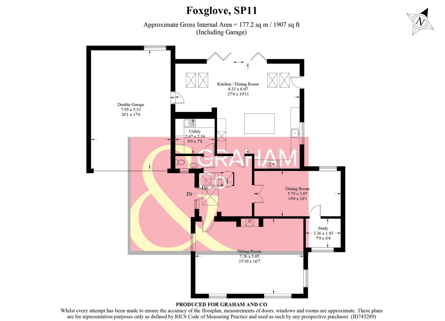 Foxglove, Andover floorplan