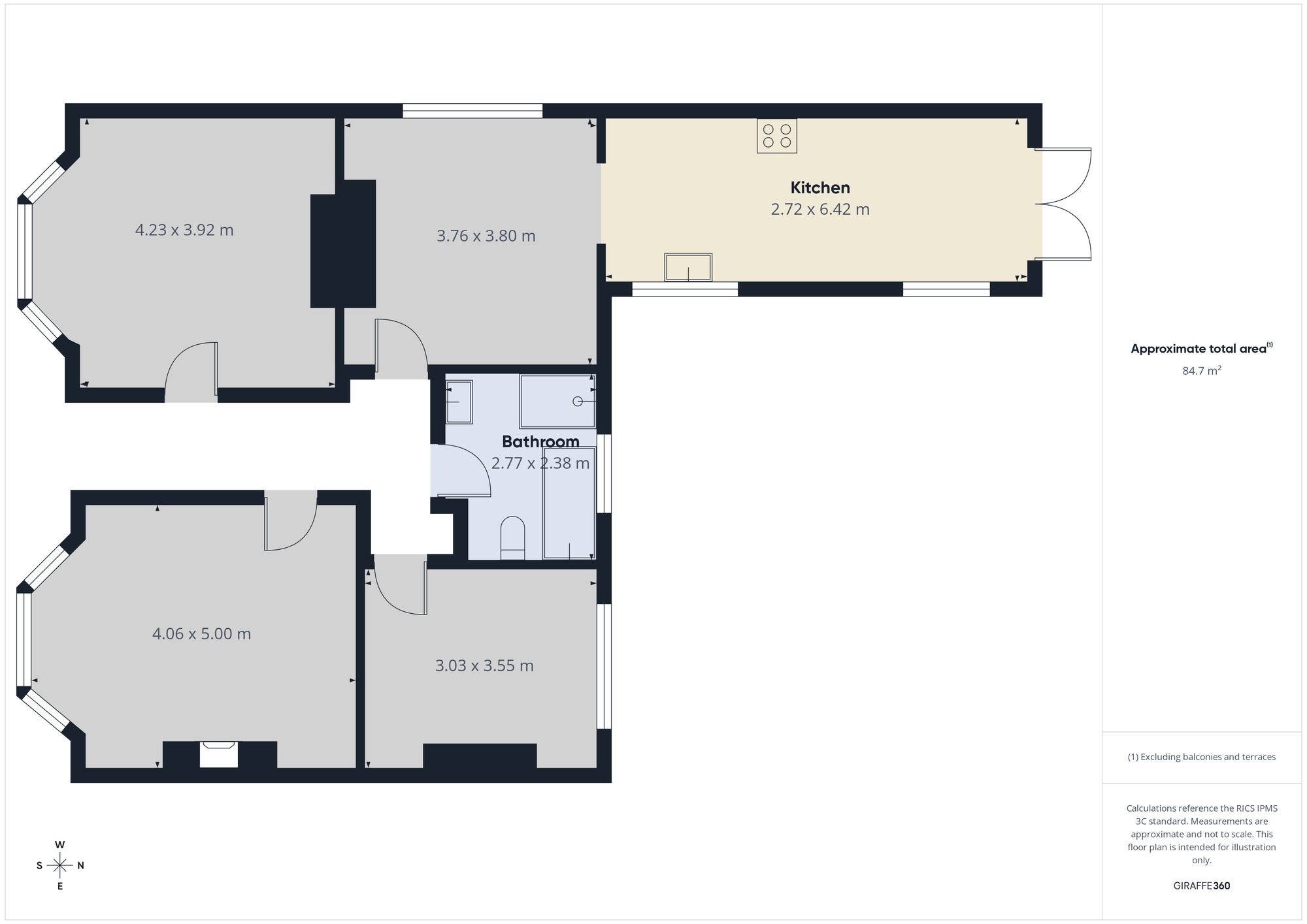13 St. Peters Avenue, South Shields floorplan