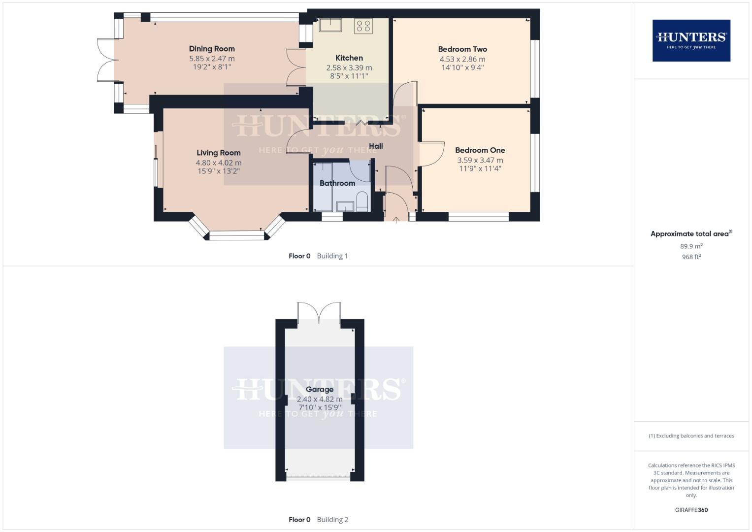 1, Coberley Road, Cheltenham floorplan