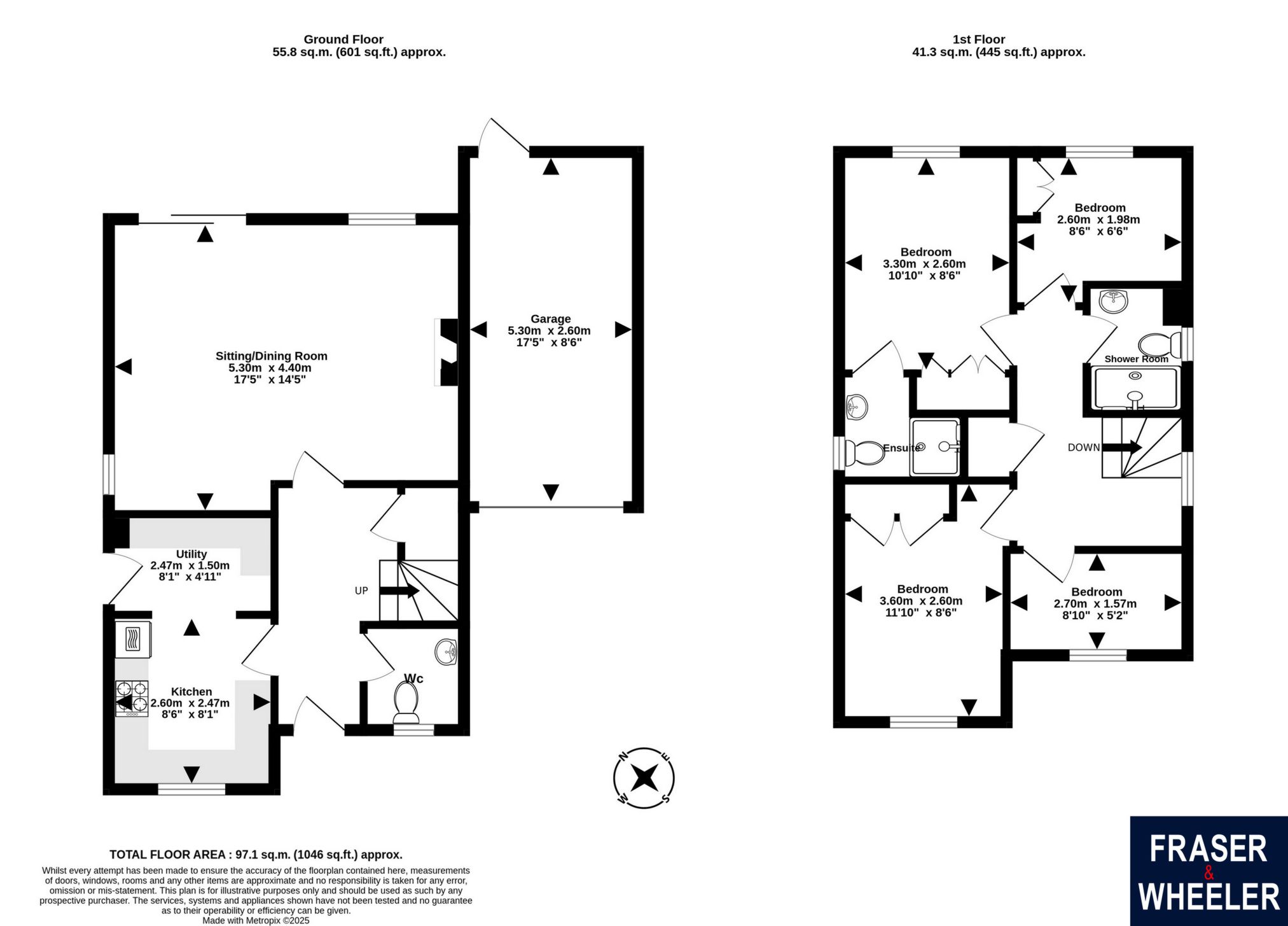 19, Western Drive, Starcross floorplan