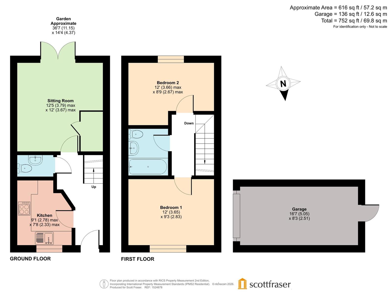 32, Park View Road, Oxfordshire floorplan