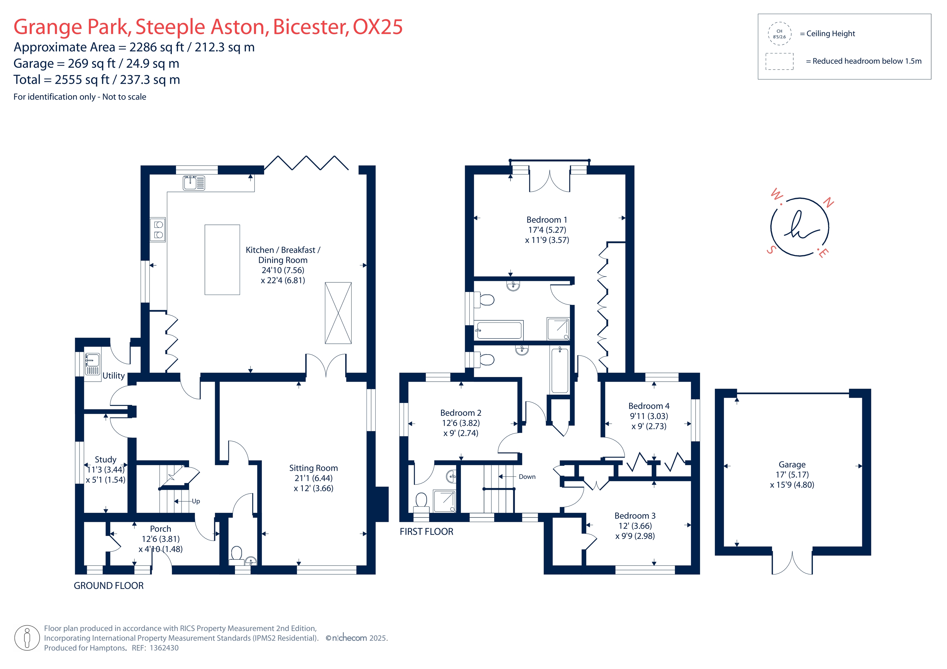 5, Grange Park, Steeple Aston floorplan