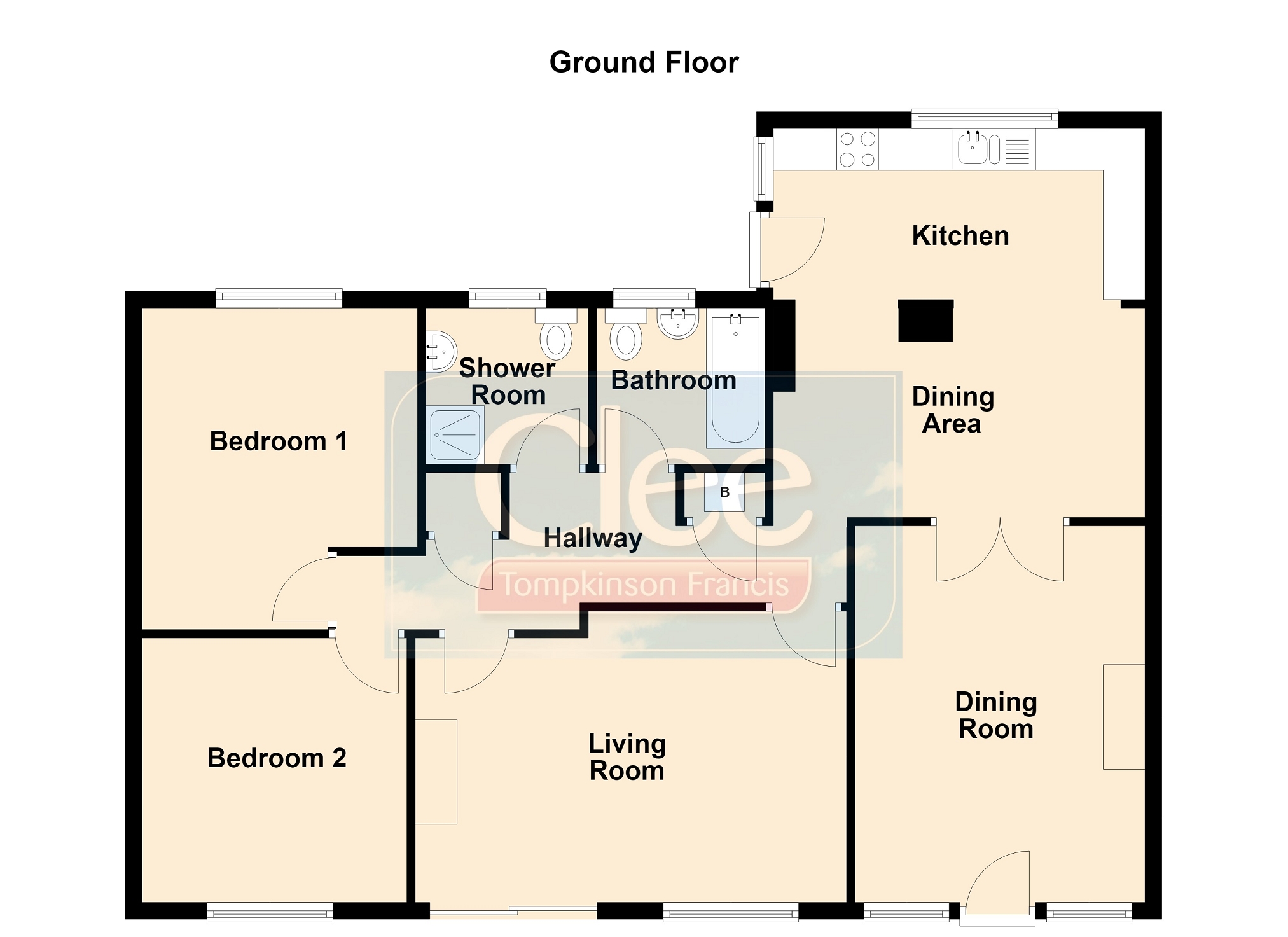 17, Pendre Close, Brecon floorplan