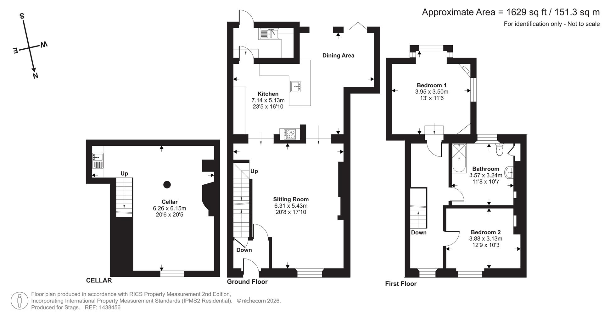 Hillingdon House, South Street, Torrington floorplan