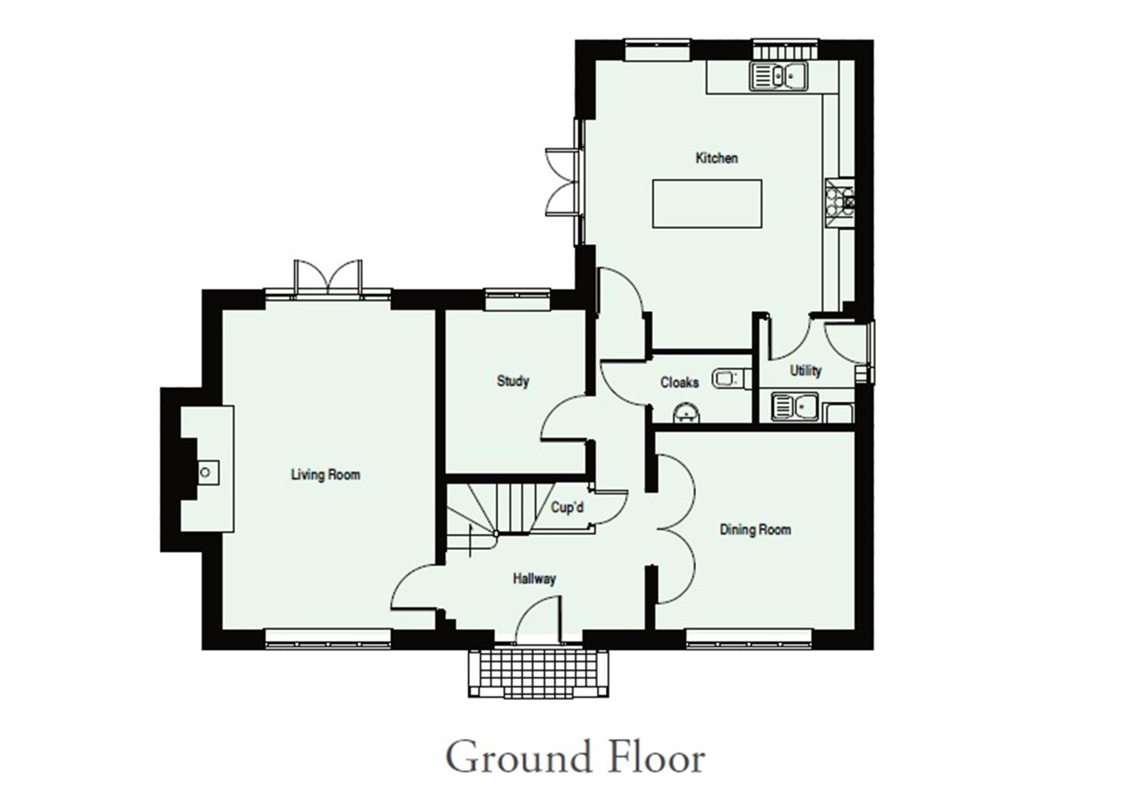 5 Bedrooms Detached house for sale in Plot 3, Brookthorpe, Archers Reach, Bishops Cleeve, Cheltenham GL52