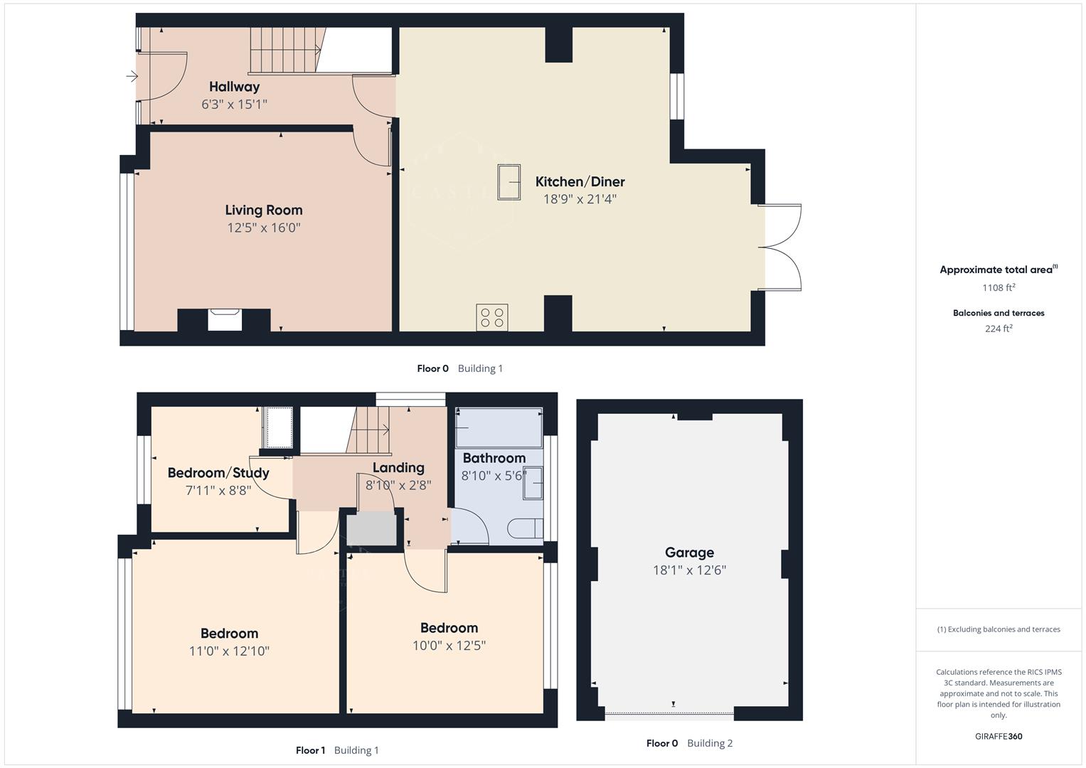 43, The Fleet, Stoney Stanton floorplan