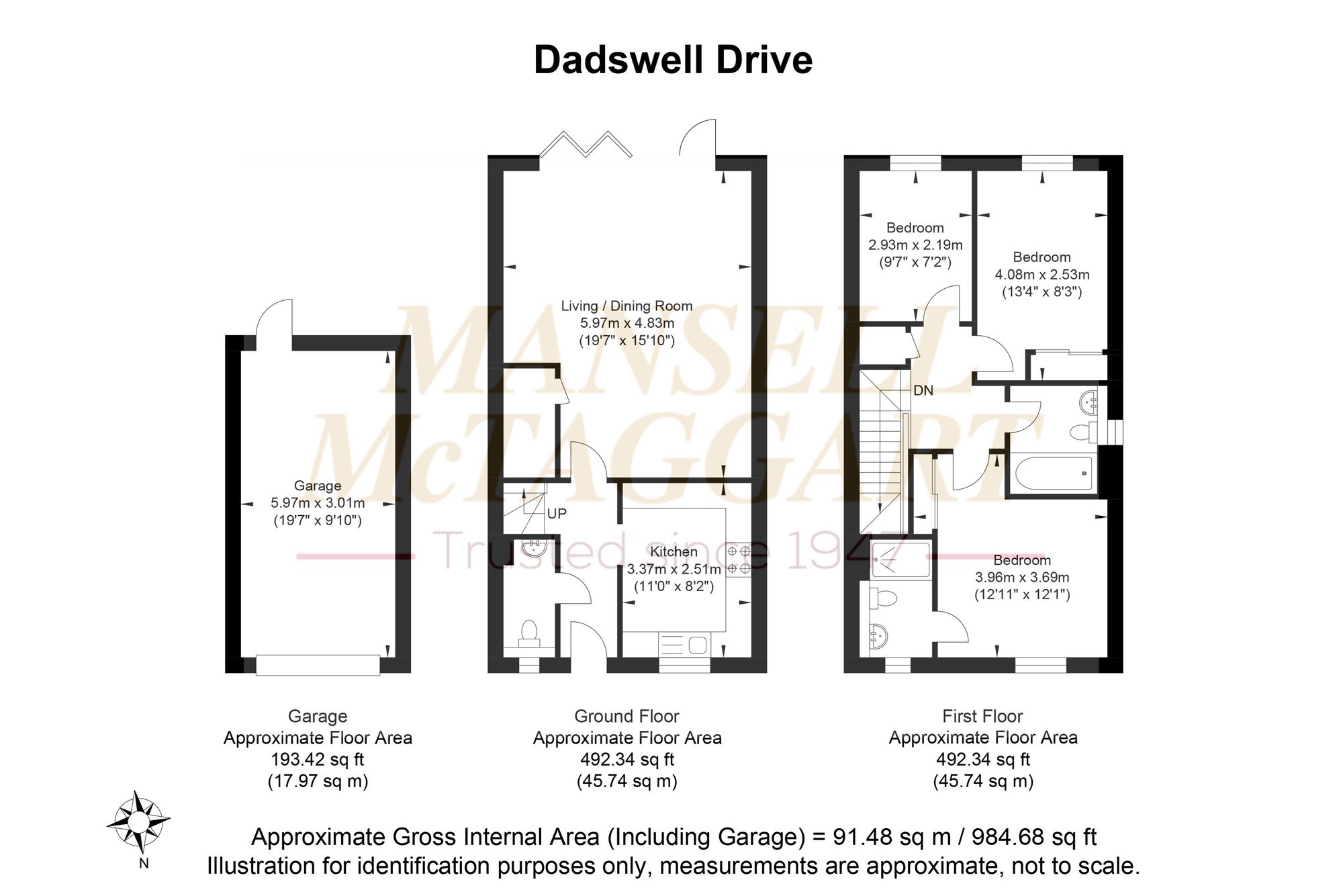18 Dadswell Drive, Billingshurst floorplan