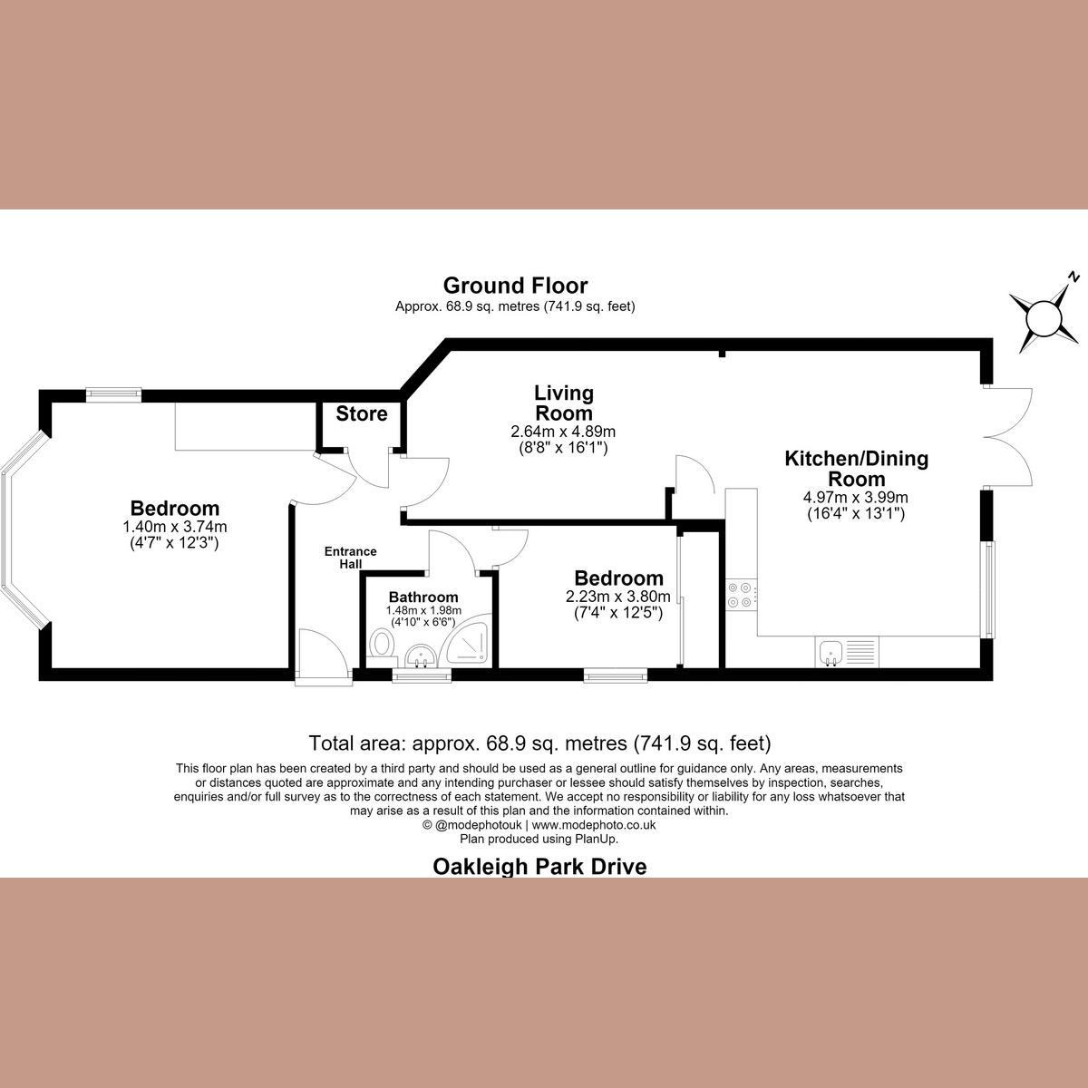 126a, Oakleigh Park Drive, Leigh-on-sea floorplan