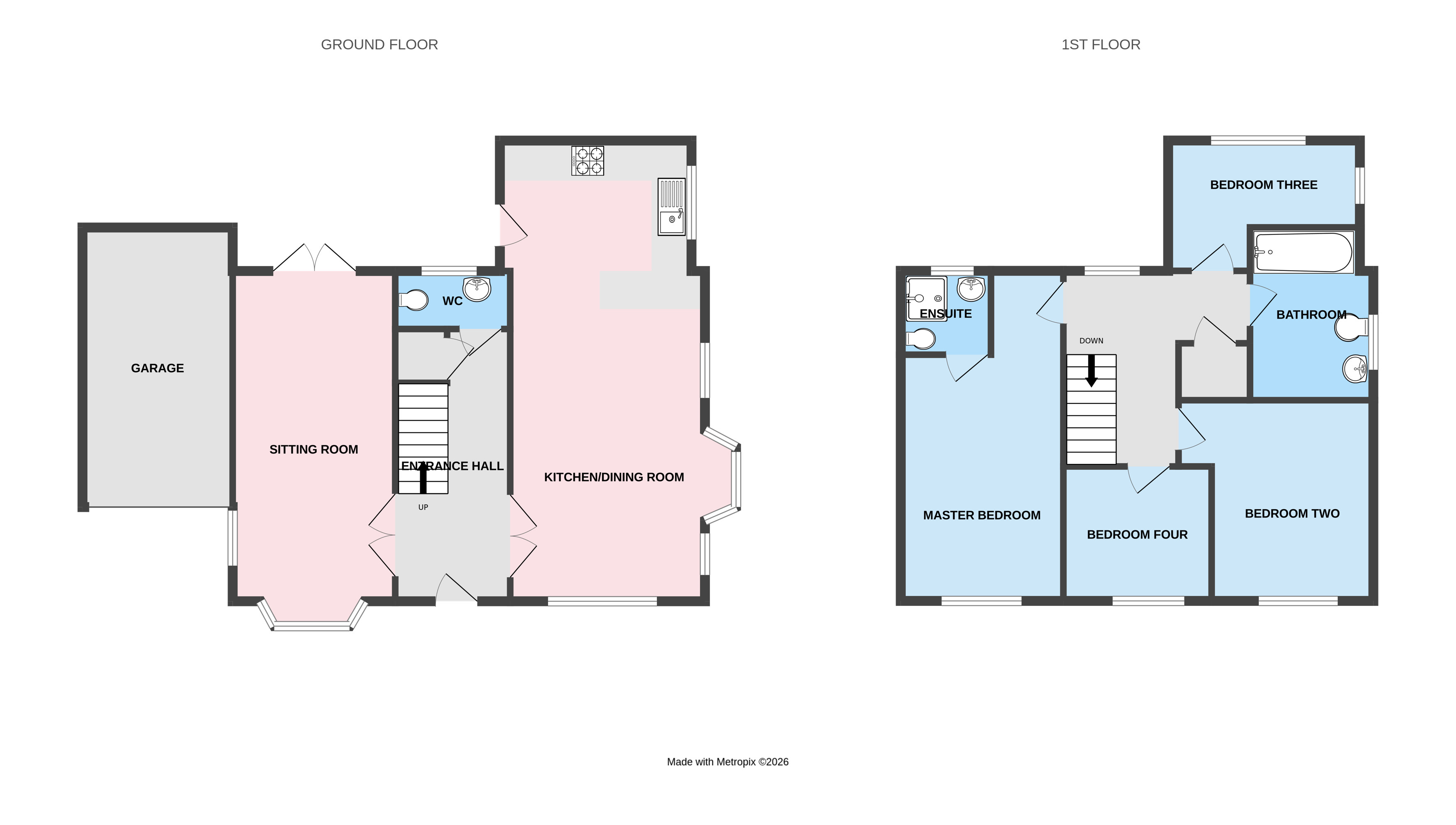 6, Waugh Drive, Telford floorplan