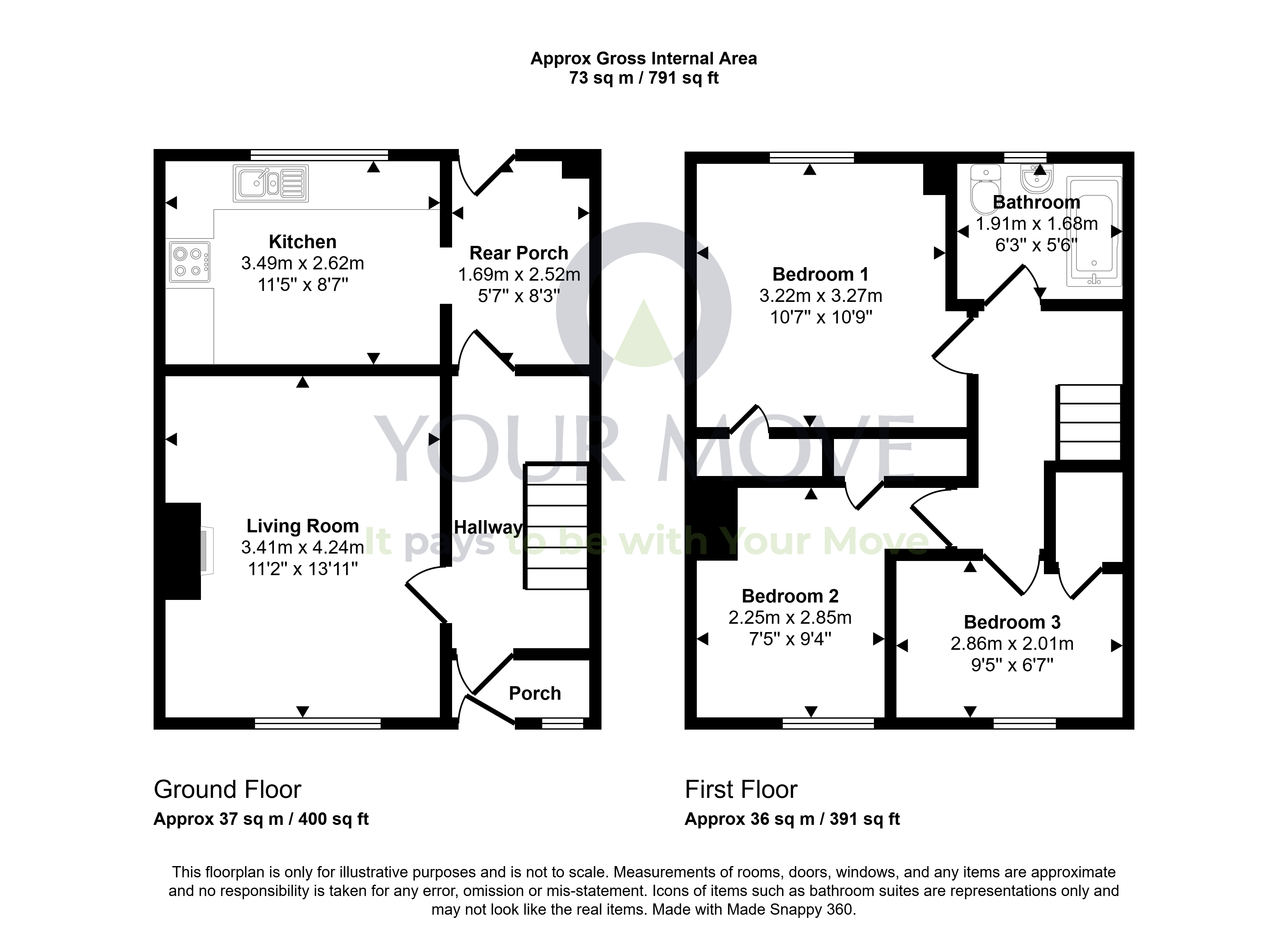 2, Carsons Knowe, Castle Douglas floorplan
