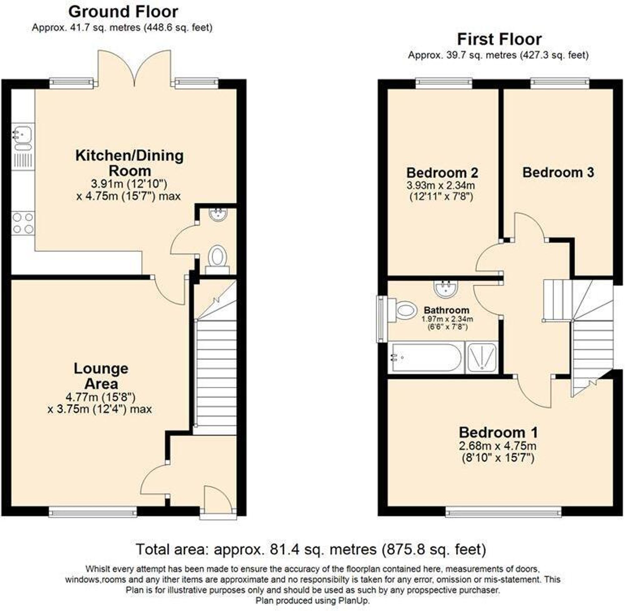 25 Doctor Hanna Way, Telford floorplan