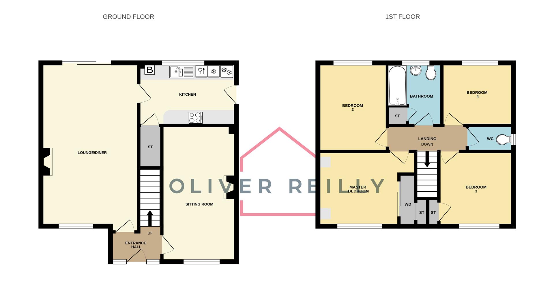 75, Swinderby Road, Newark floorplan