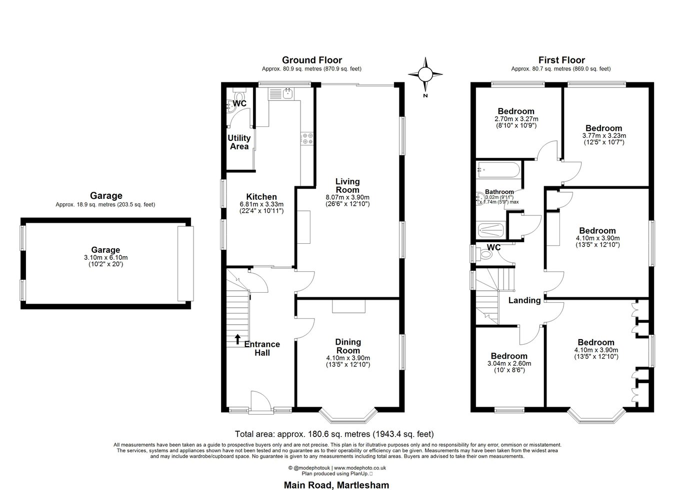 339, Main Road, Ipswich floorplan