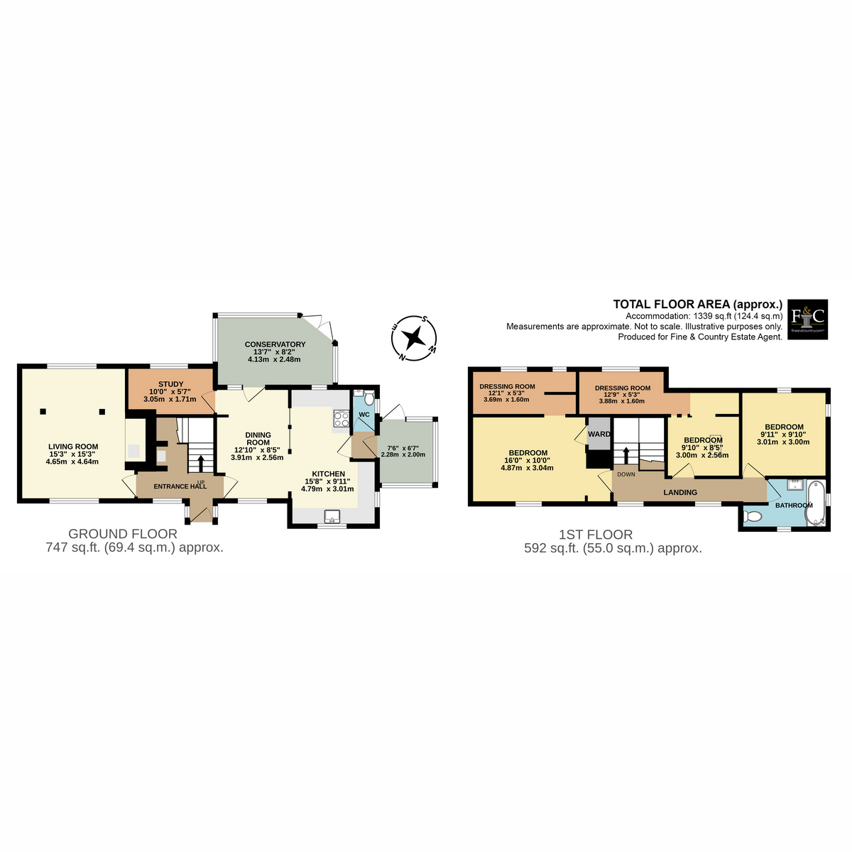 Rose Cottage, Broad Road, Stowmarket floorplan