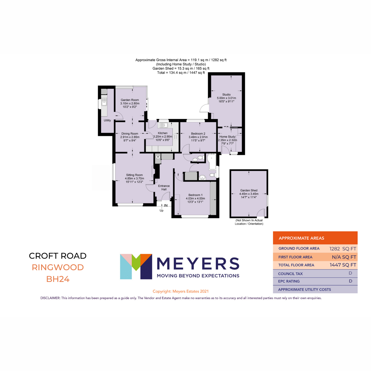 20, Croft Road, Ringwood floorplan