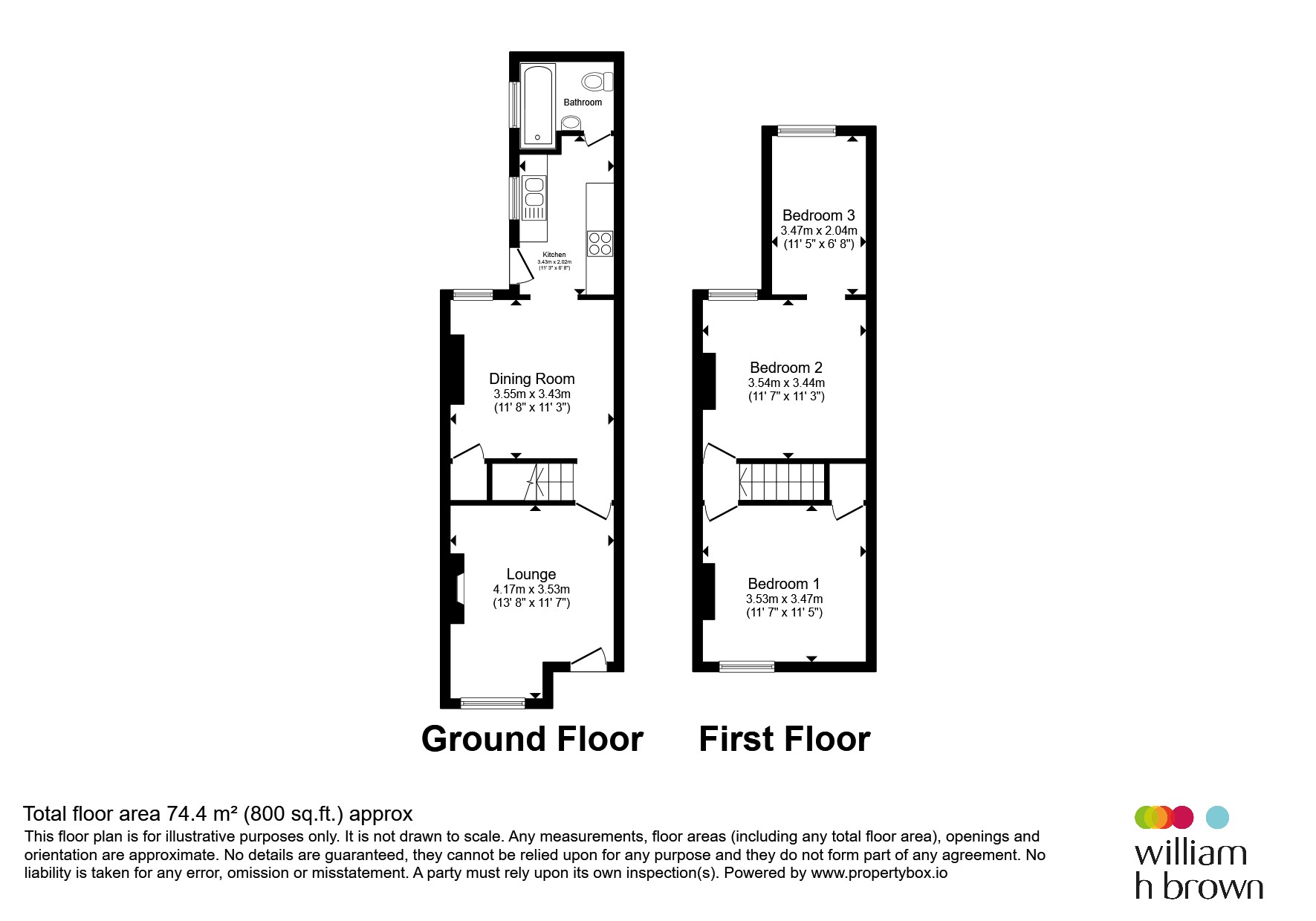 Avenue Road, Norwich floorplan