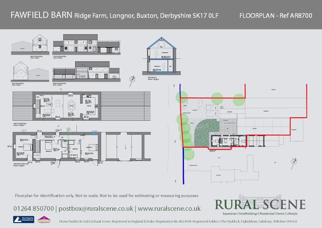 FAWFIELD BARN, Ridge Farm, BUXTON floorplan