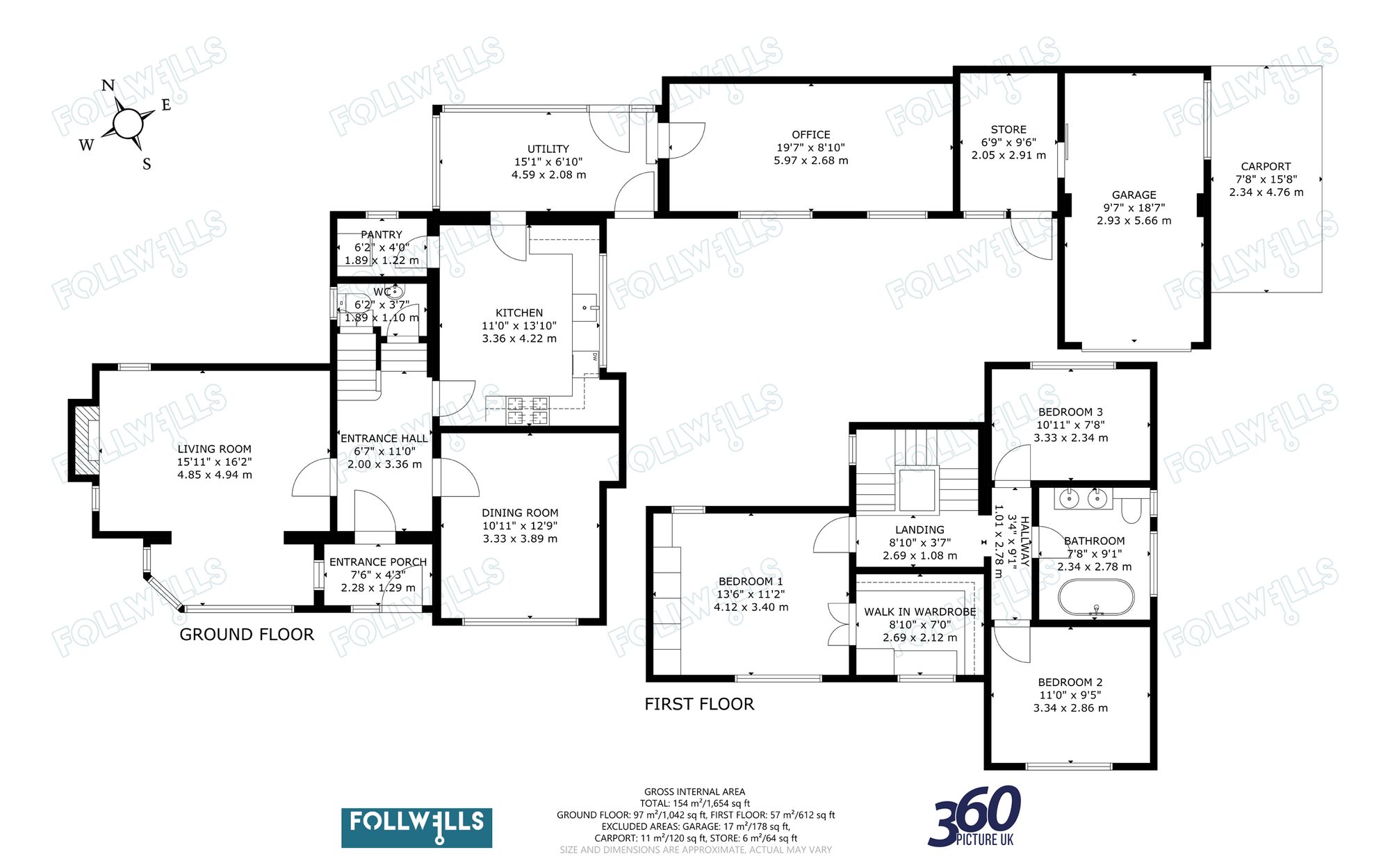 3 Church Bank, Newcastle floorplan