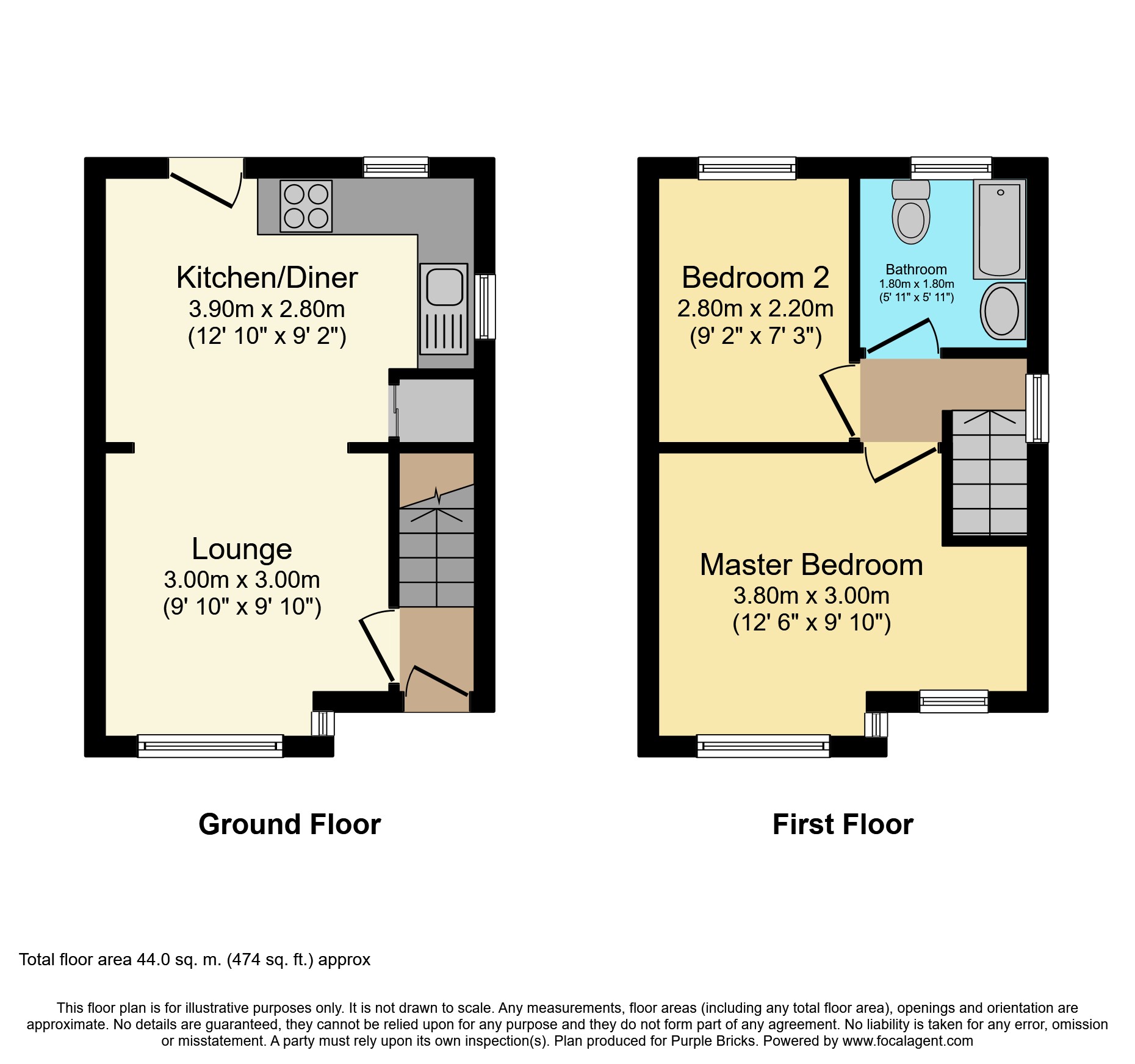 2 Bedrooms Semi-detached house for sale in Third Avenue, Luton LU3