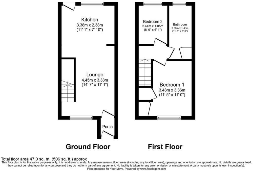 19, Gatcombe Close, Chatham floorplan