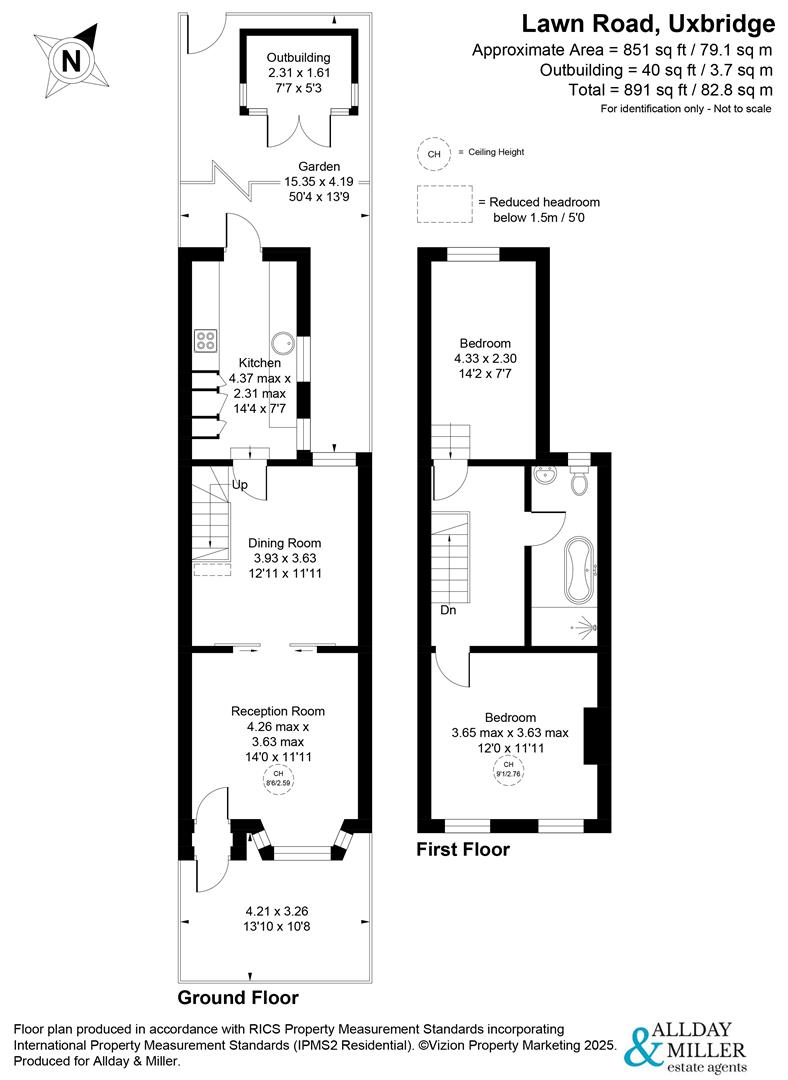 17, Lawn Road, Uxbridge floorplan