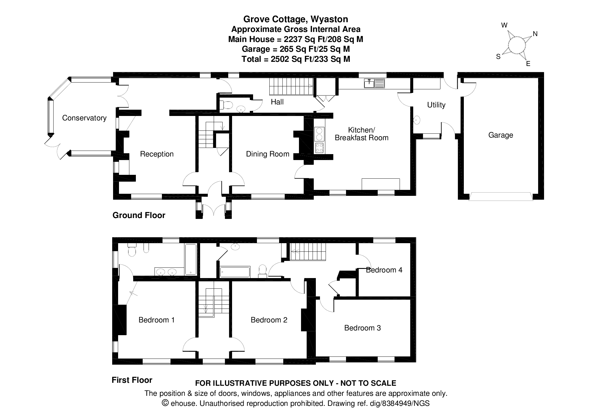 4 Bedrooms  for sale in Orchard Lane, Wyaston, Ashbourne DE6
