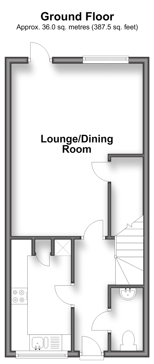 Onslow Walk, Broadbridge Heath floorplan